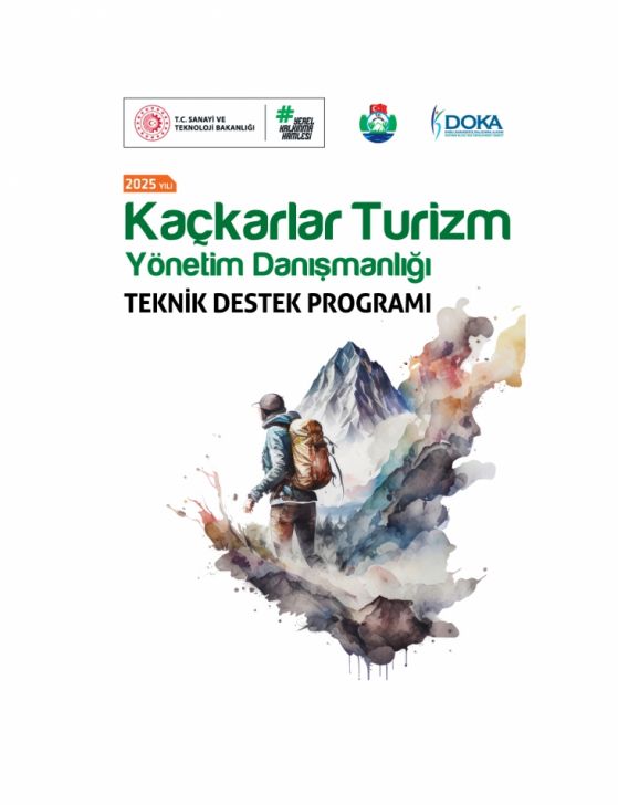 2025 Yılı Kaçkarlar Turizm Yönetim Danışmanlığı Teknik Destek Programı