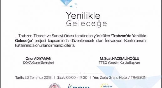 Yenilikle Geleceğe Konferansında Akıllı Şehirler ve Dijital Dönüşüm anlatılacak