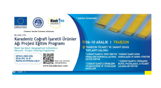 DOKA, Coğrafi İşaretli Ürün üreten ve pazarlayanlara eğitim verecek