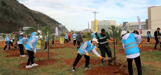 ‘Koş Dünyaya Nefes Ol Fidan Dikimi’ Etkinliği Gerçekleştirildi