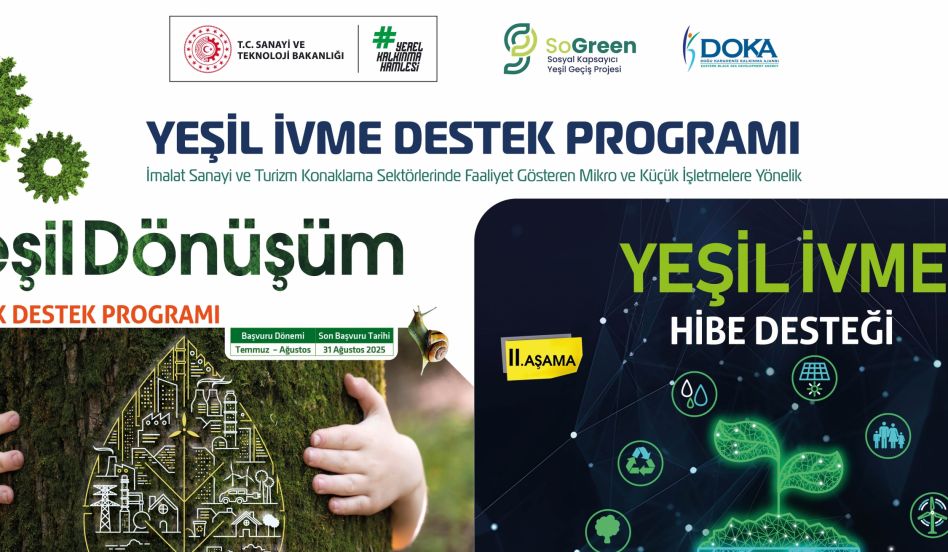 Yeşil İvme Destek Programı İlan Edildi