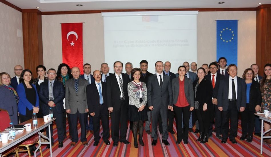 Hazır Giyim Sektöründe Kadınlara Yönelik Eğitim ve Girişimcilik Hareketi Toplantısı Yapıldı