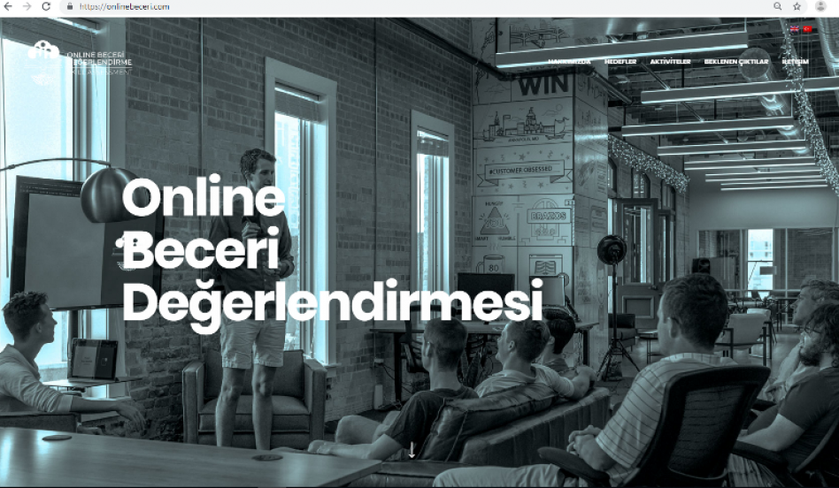 Online Beceri Değerlendirme Aracı Projesi’nin Web Sitesi Açıldı
