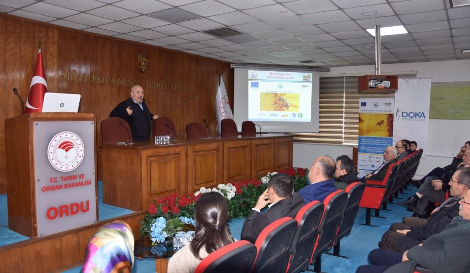 Ordu’da Arıcılara Eğitim Verildi