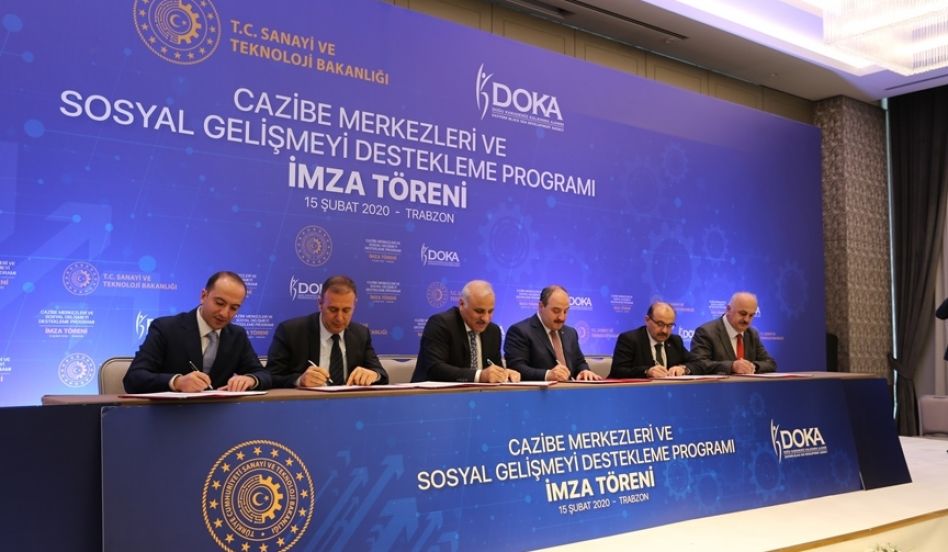 Bakan Varank, ‘Cazibe Merkezleri ve Sosyal Gelişmeyi Destekleme Programı’nın İmza Törenine Katıldı