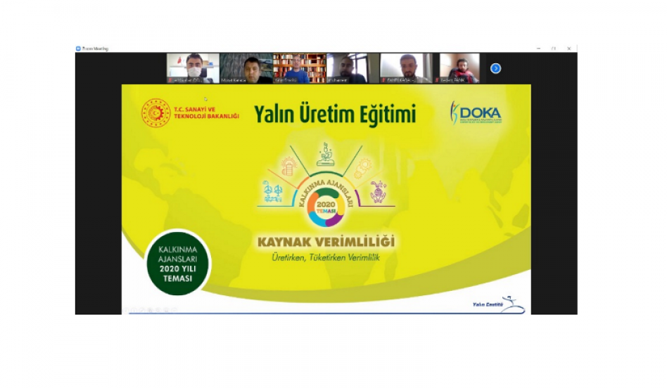 “Yalın Üretim ve Yalın Düşünce” Eğitimleri Başladı