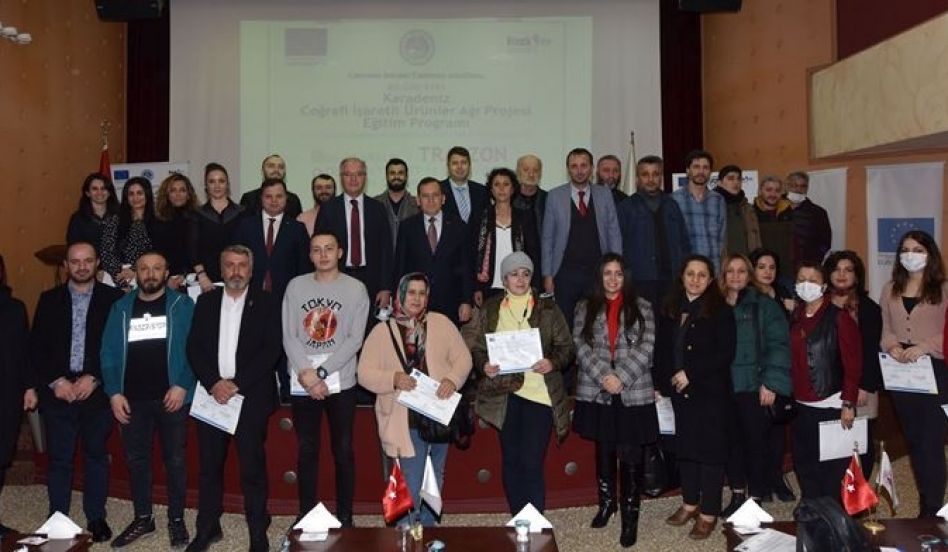 Coğrafi işaretli ürünlere yönelik eğitim programının Trabzon bölümü tamamlandı