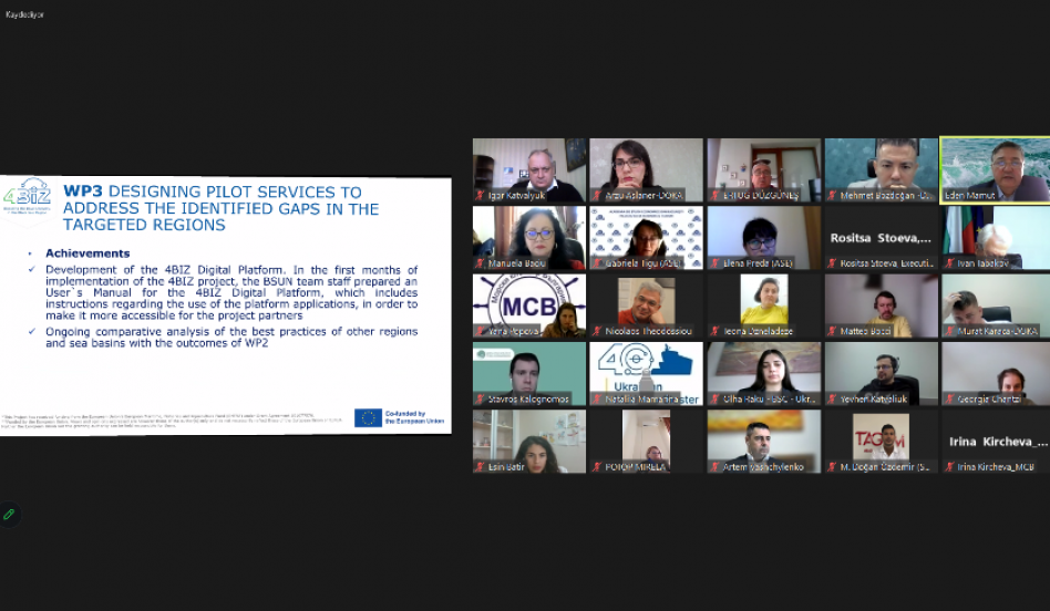Karadeniz Havzasında Mavi Ekonominin Güçlendirilmesi Proje Çalıştayı Yapıldı